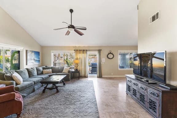 Tropical 2BR Retreat - Walk to Beach + Large Deck Unit A - Image 1